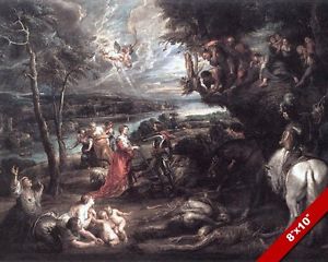 300x240 Saint St George Amp Slayed Dragon Patron Of England Painting Art - St George Slaying The Dragon Painting