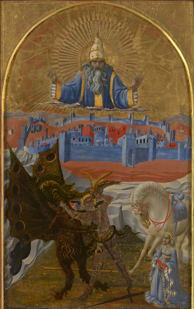 660x1050 St George Slaying The Dragon Paolo Uccello - St George Slaying The Dragon Painting