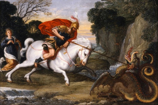 600x401 Things You'Ve Always Wanted To Know About St George's Day - St George Slaying The Dragon Painting