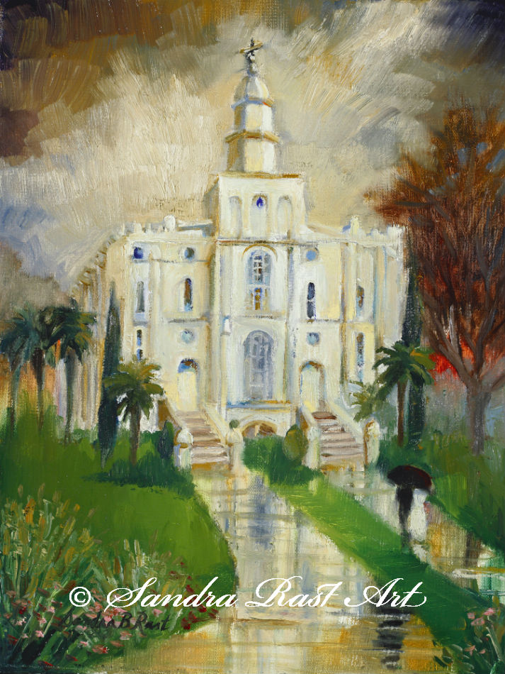 713x950 St. George - St George Temple Painting