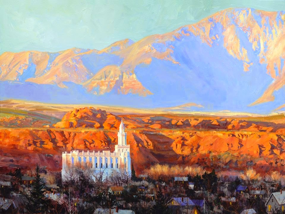 960x720 Saint George Art Festival 2015 - St George Temple Painting