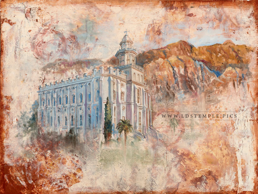 900x678 St George Temple Painting - St George Temple Painting