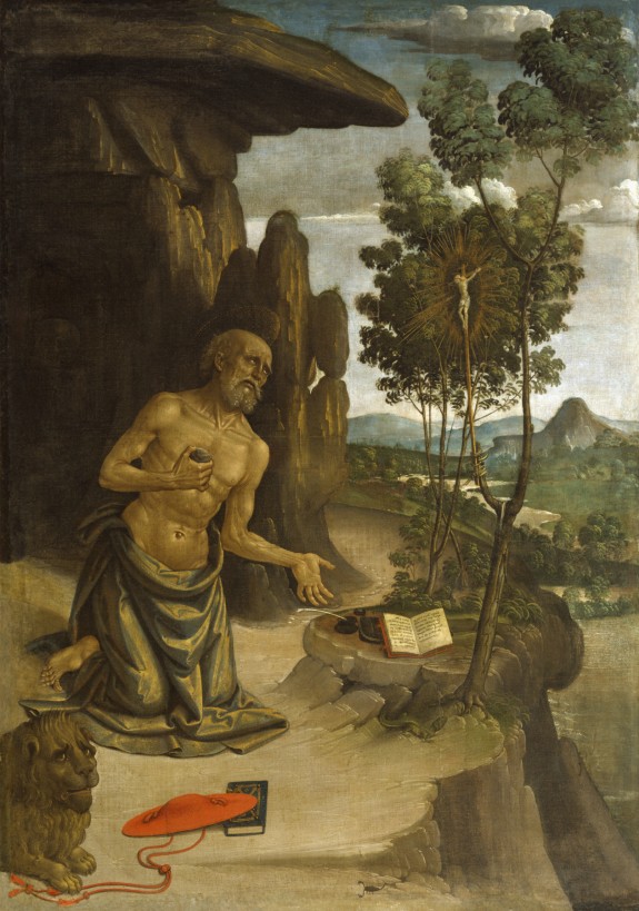 575x819 Saint Jerome In The Wilderness The Walters Art Museum Works Of Art - St Jerome In The Wilderness Painting