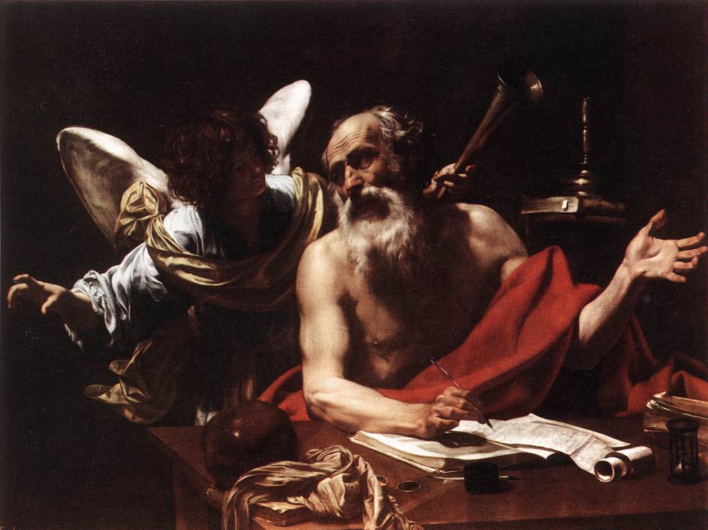 1028x770 St Jerome And The Angel - St Jerome Painting