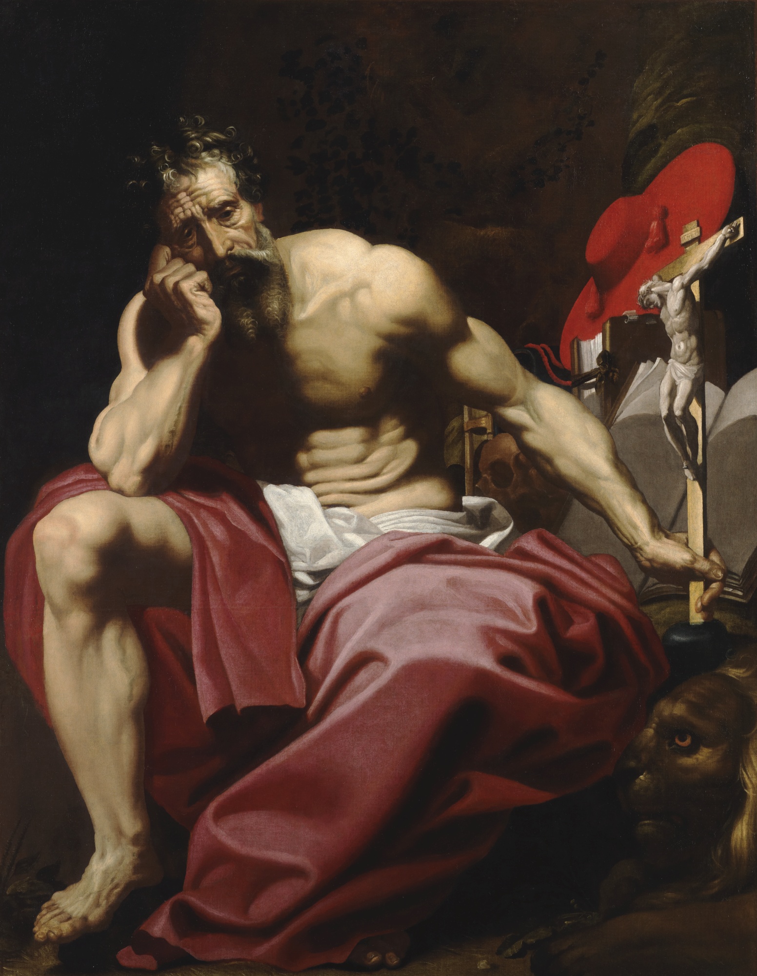 1552x2000 Fileabraham Janssens - St Jerome Painting