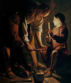 250x294 Joseph The Carpenter - St Joseph The Carpenter Painting
