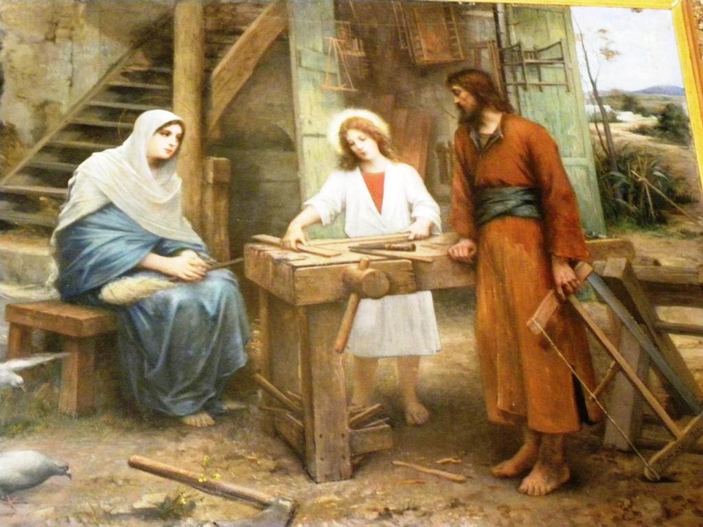 St Joseph The Carpenter Painting at PaintingValley.com | Explore ...