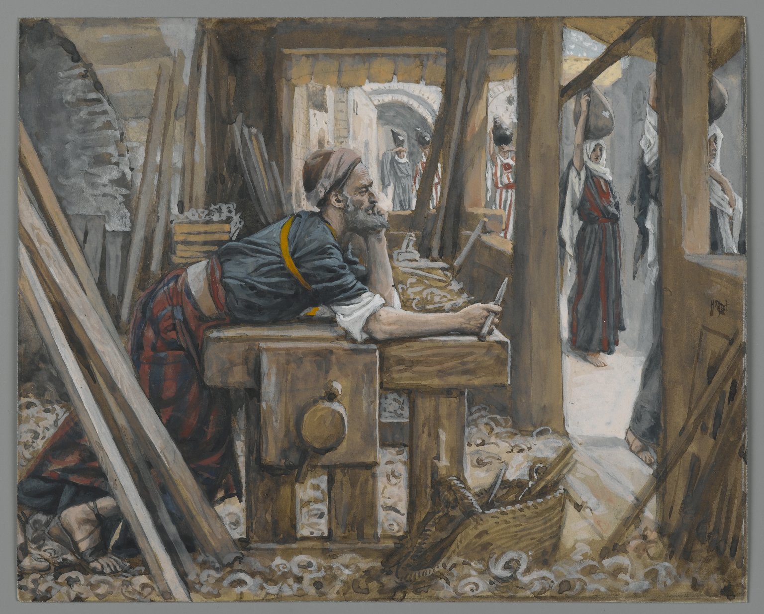 1536x1235 Brooklyn Museum - St Joseph The Carpenter Painting