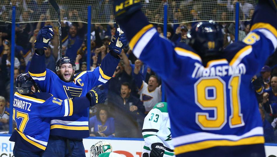 950x538 Time To Start Rooting For The St. Louis Blues. Sports On Earth - St Louis Blues Painting