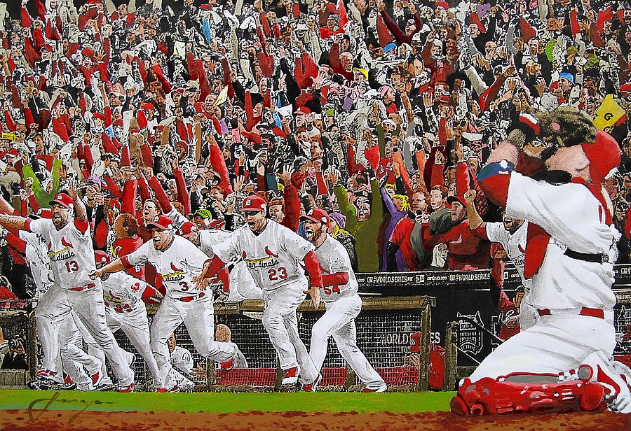 900x616 Victory - St Louis Cardinals Painting