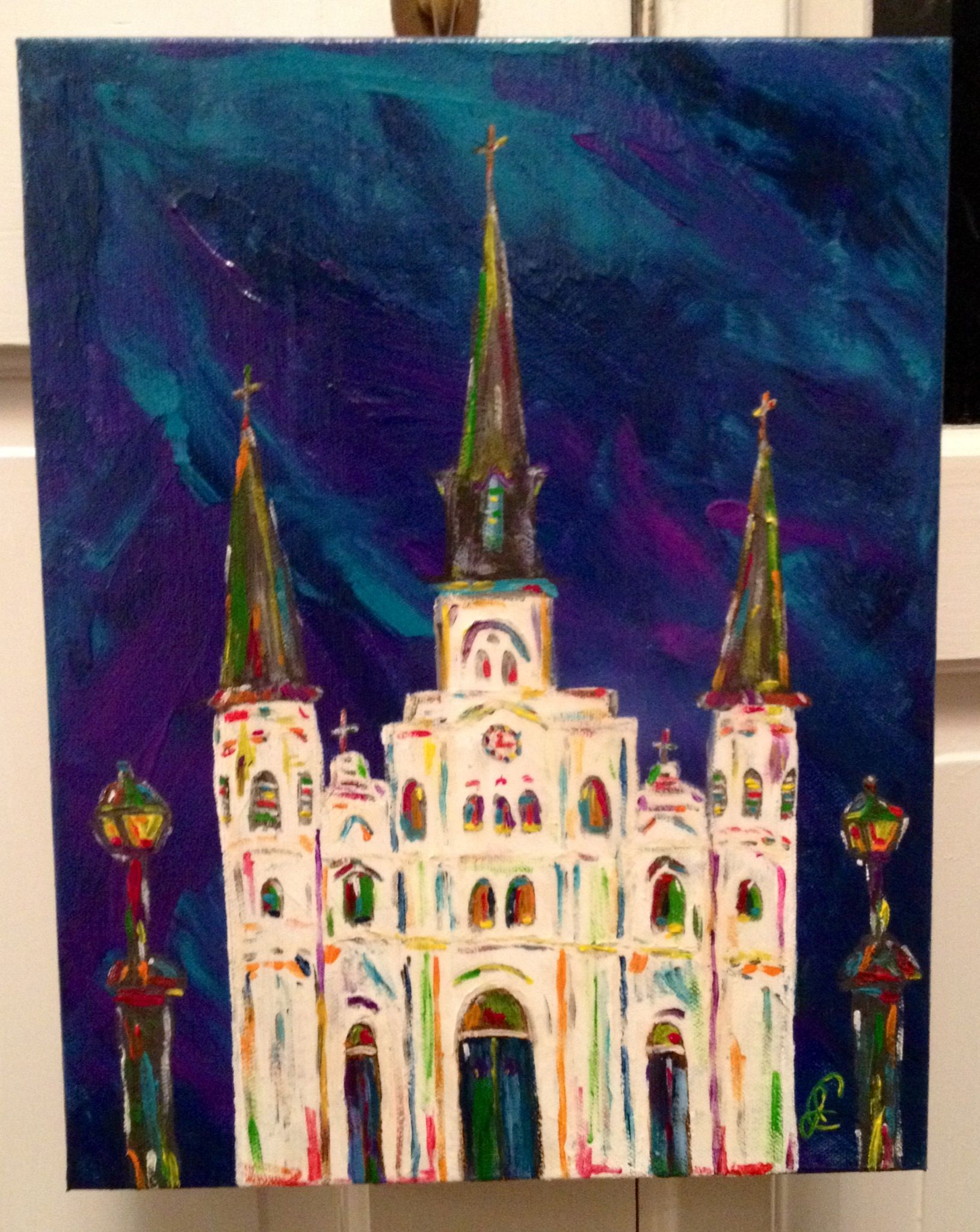 1629x2047 St. Louis Cathedral, New Orleans - St Louis Cathedral Painting