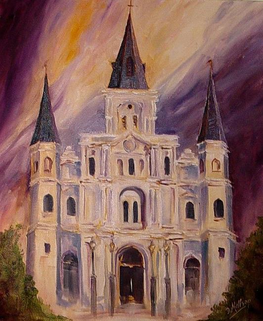 532x650 St. Louis Cathedral - St Louis Cathedral Painting