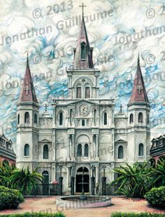 236x311 St. Louis Cathedral - St Louis Cathedral Painting