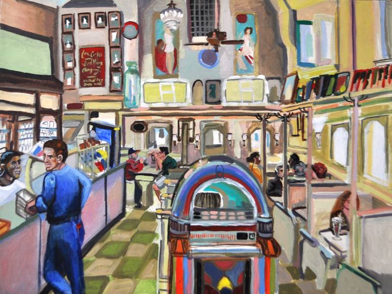 770x577 Saatchi Art Crown Candy, St. Louis. Painting By Sarah Paulsen - St Louis Painting