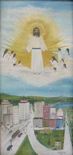 240x505 George K. French - St Louis Painting