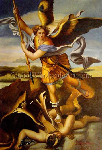 St Michael Painting at PaintingValley.com | Explore collection of St ...