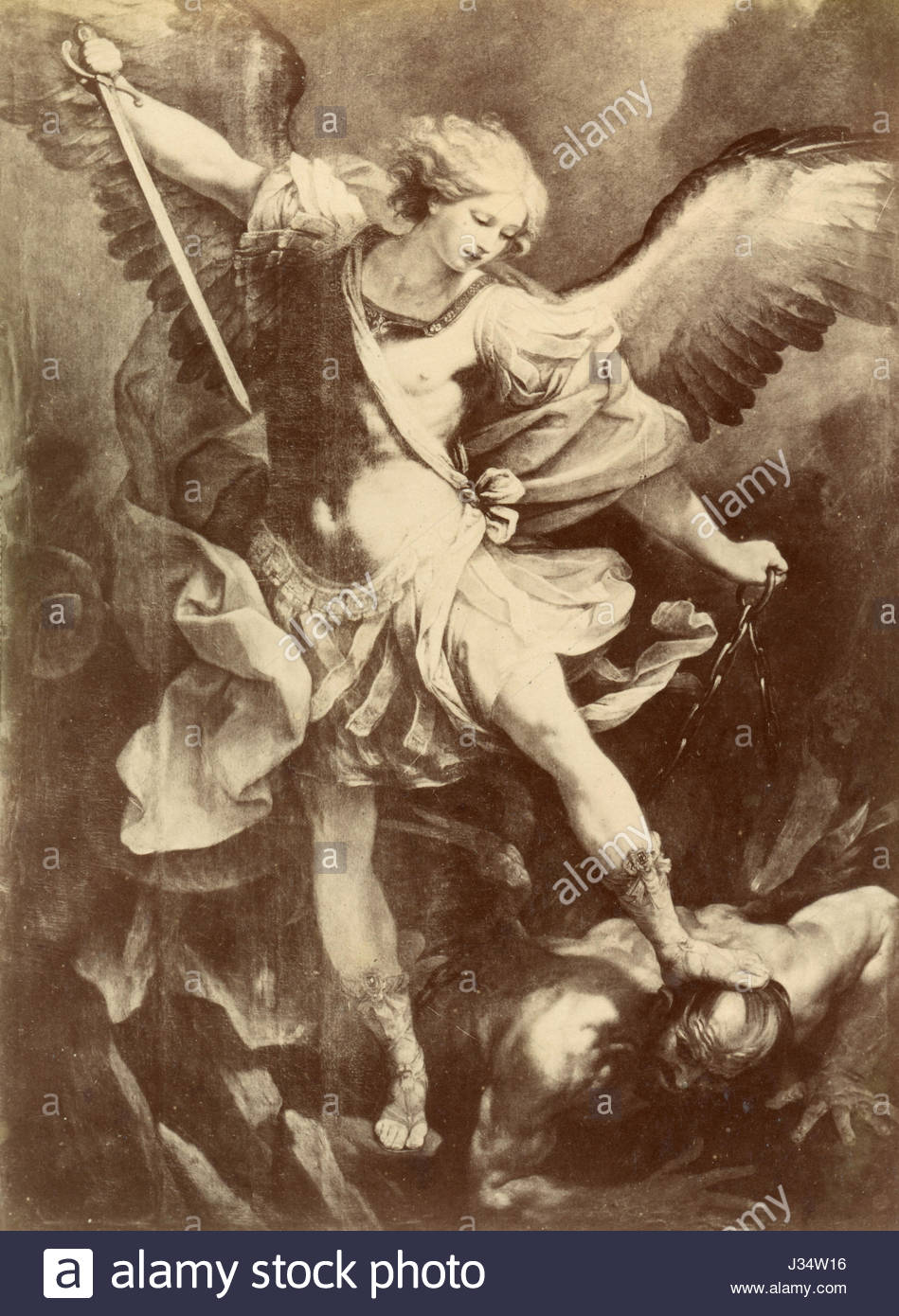 949x1390 St Michael The Archangel, Painting By Guido Reni, Rome, Italy - St Michael Painting