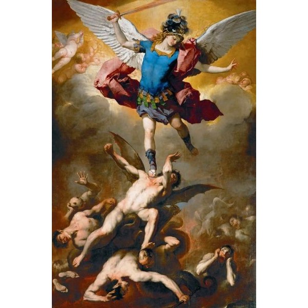 600x600 Gothic Sword Of Saint Michael The Archangel - St Michael The Archangel Painting