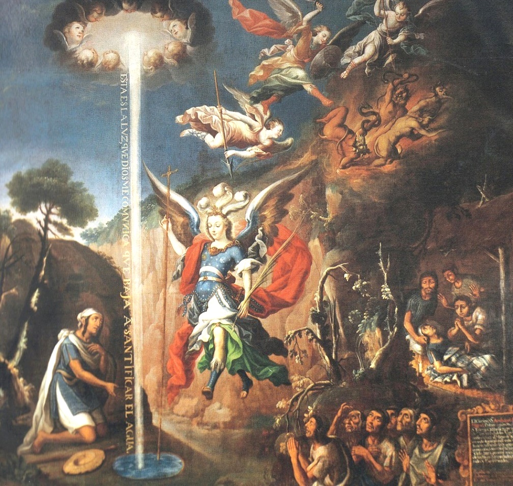 1008x954 Mystics Of The Church The Miraculous Apparitions Of St Michael - St Michael The Archangel Painting