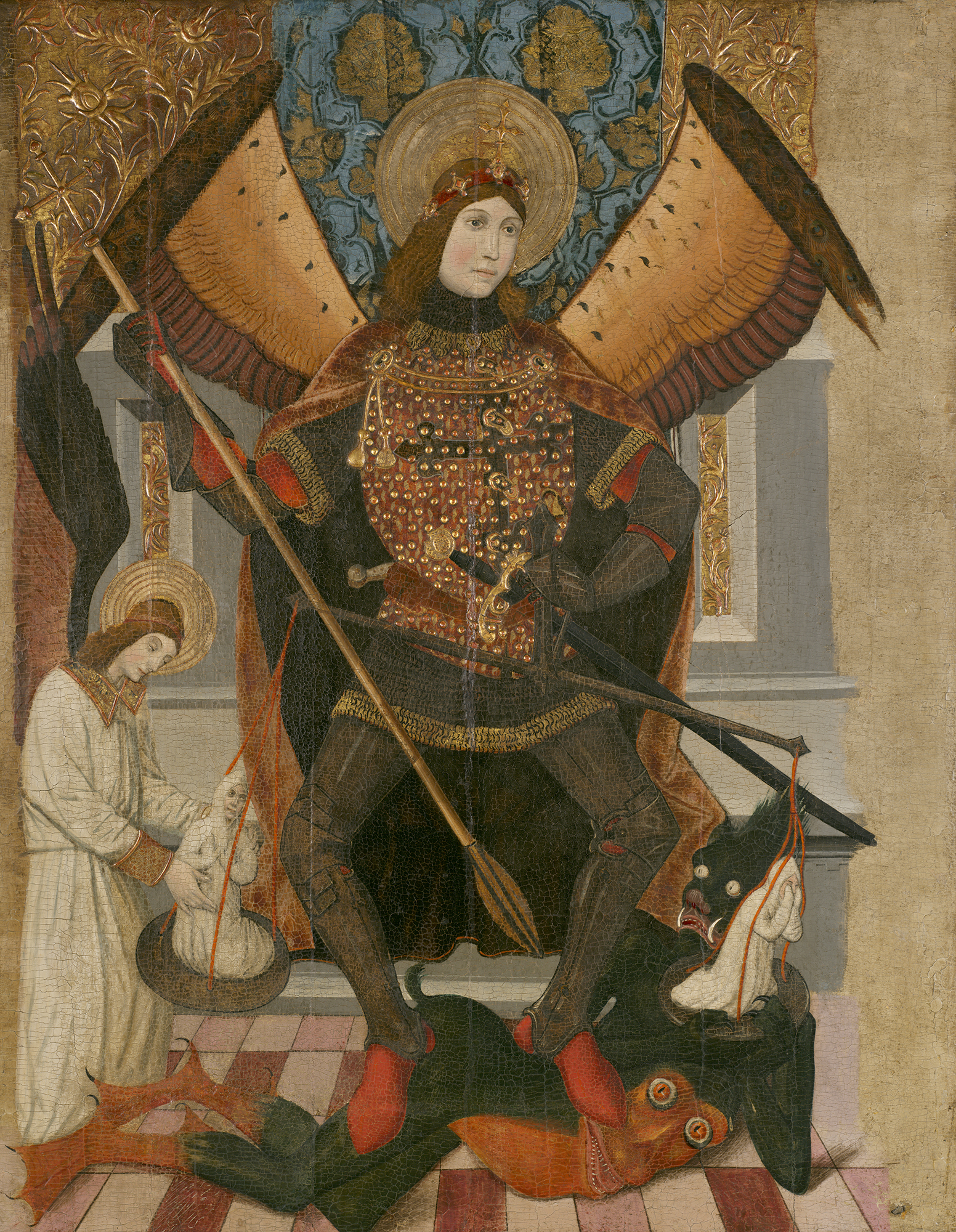 1552x2000 Saint Michael Archangel Isabella Stewart Gardner Museum - St Michael The Archangel Painting