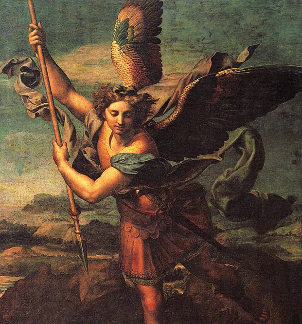 621x665 St Michael The Archangel - St Michael The Archangel Painting