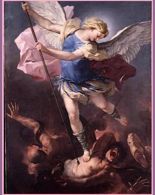 497x625 Wp Content Uploads 2008 11 Saint - St Michael The Archangel Painting