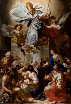 250x365 St. Nicholas Of Bari, Ancestor Of Santa Claus - St Nicholas Painting