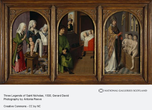600x434 Three Legends Of Saint Nicholas National Galleries Of Scotland - St Nicholas Painting