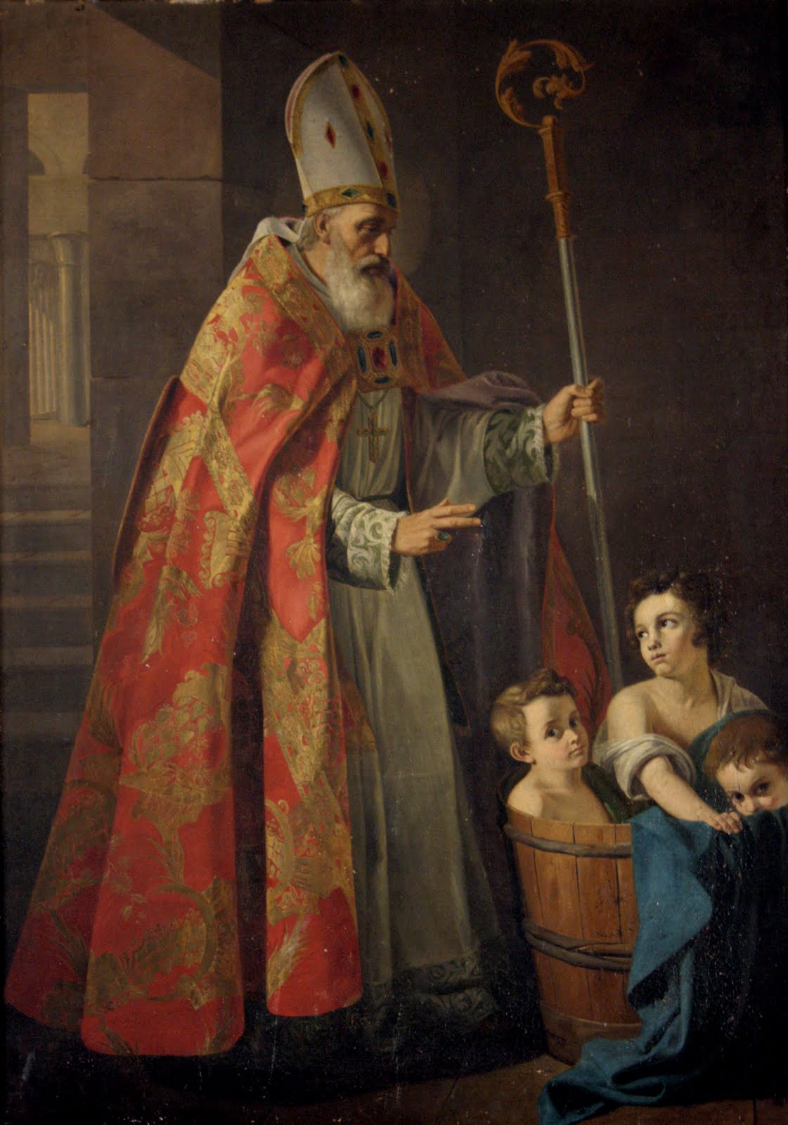 1121x1600 Louange De Sa Gloire Commemoration Of St Nicholas - St Nicholas Painting