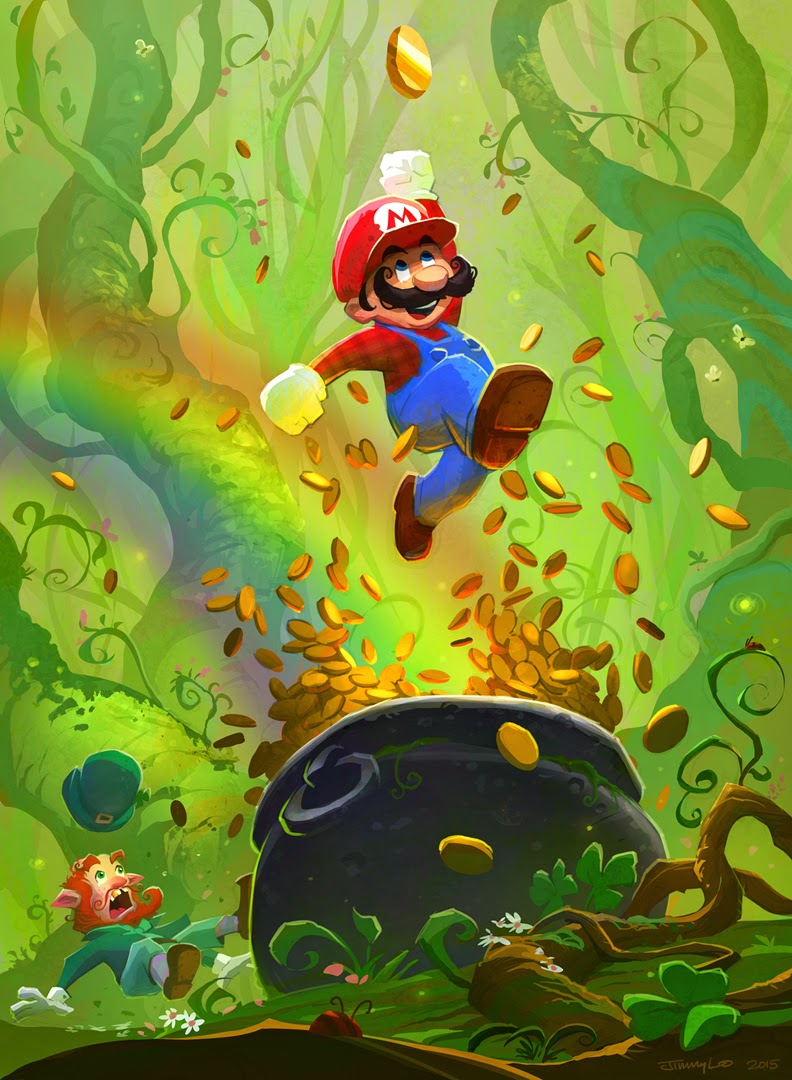 792x1080 Jimmy Lo 2015 - St Patricks Day Painting