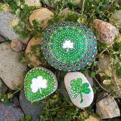 236x236 St. Patrick's Day Painted Rock Rock Painting Ideas - St Patricks Day Painting