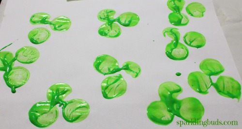 500x267 St.patrick's Day Art Shamrock Painting - St Patricks Day Painting