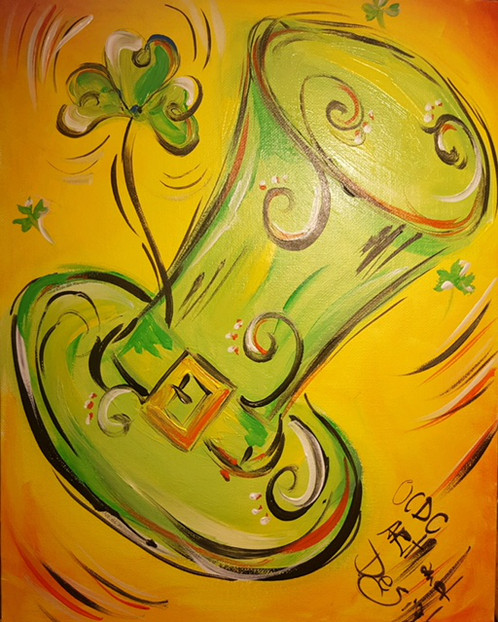 498x622 Wed, Mar 7 - St Patricks Day Painting
