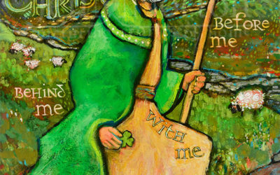 400x250 Jen Norton's Catholic Art Blog - St Patricks Painting