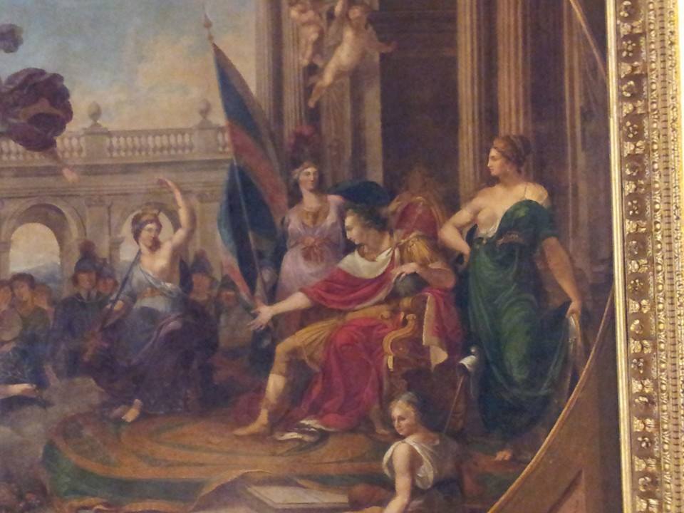 960x720 One Of The Ceiling Paintings St Patrick's Hall. The Figure - St Patricks Painting