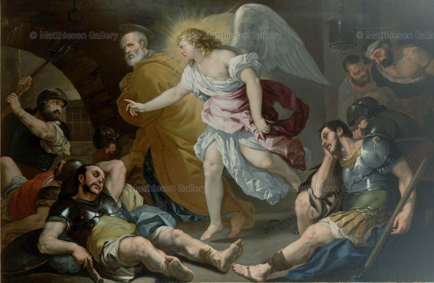 1772x1157 Work Of Art The Liberation Of St Peter - St Peter Painting