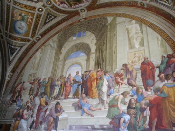 600x450 Famous Painting (One Of Many) St. Peter's Basilica Photo - St Peters Basilica Painting