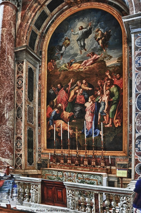 495x748 Interesting Facts About St. Peter's Basilica Just Fun Facts - St Peters Basilica Painting