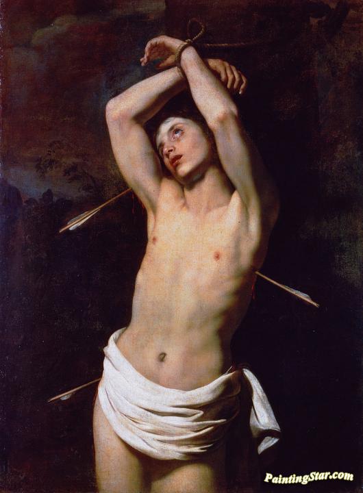 530x720 St Sebastian Artwork By Nicolas Regnier Oil Painting Amp Art Prints - St Sebastian Painting