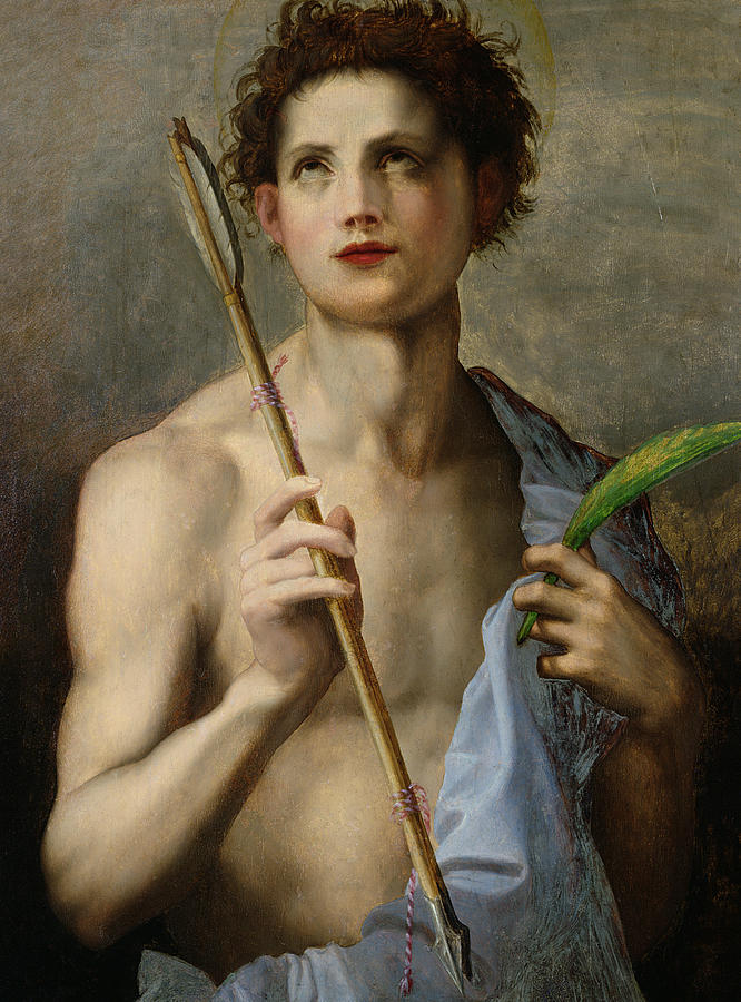 666x900 St. Sebastian Paintings Fine Art America - St Sebastian Painting