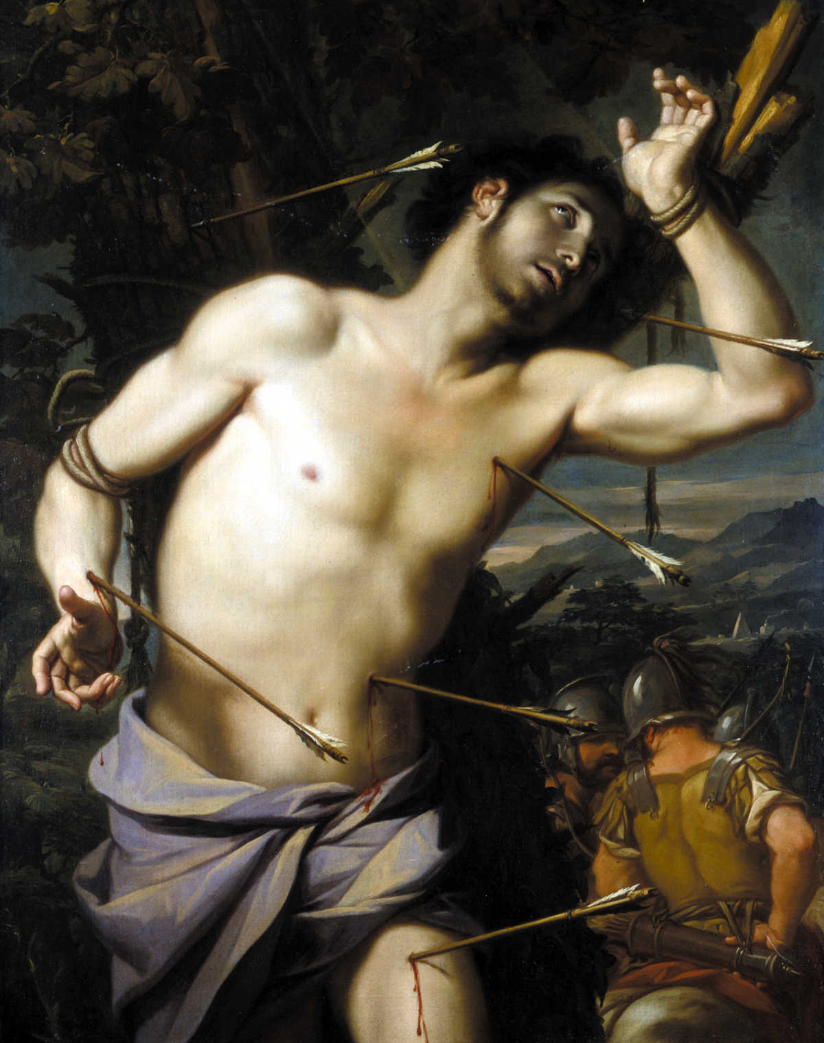 1200x1518 Who Dat Saint (St. Sebastian) Theolo Gee! - St Sebastian Painting