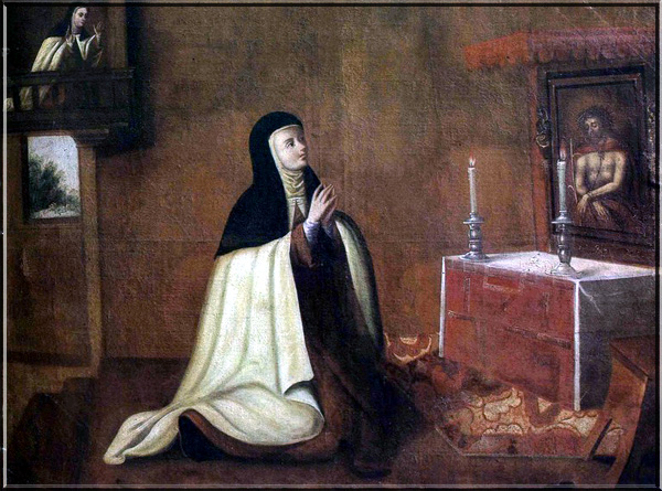 600x445 St. Teresa Of Avila - St Teresa Of Avila Painting