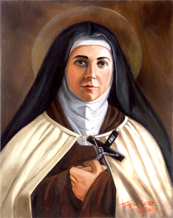 342x432 Saint Teresa Of Los Andes April 12th Walla Walla Catholic Parishes - St Teresa Painting