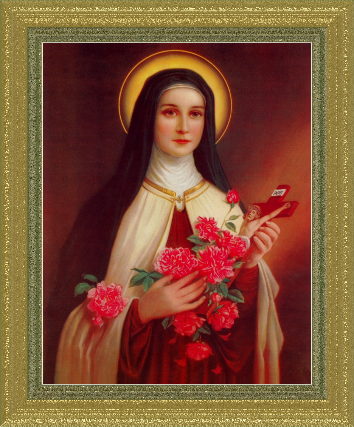 St Teresa Painting at PaintingValley.com | Explore collection of St ...