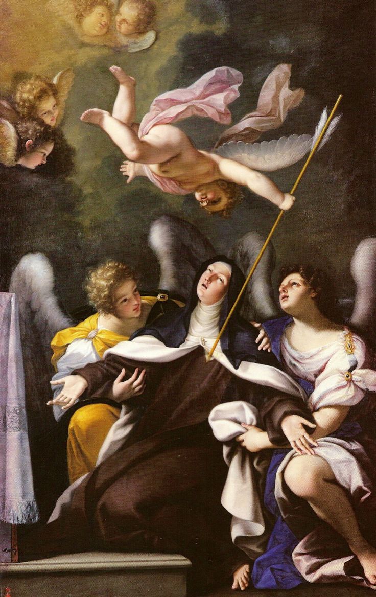 736x1168 Saint Of The Day 15 October St Teresa Of Jesusof Avila (1515 - St Teresa Painting