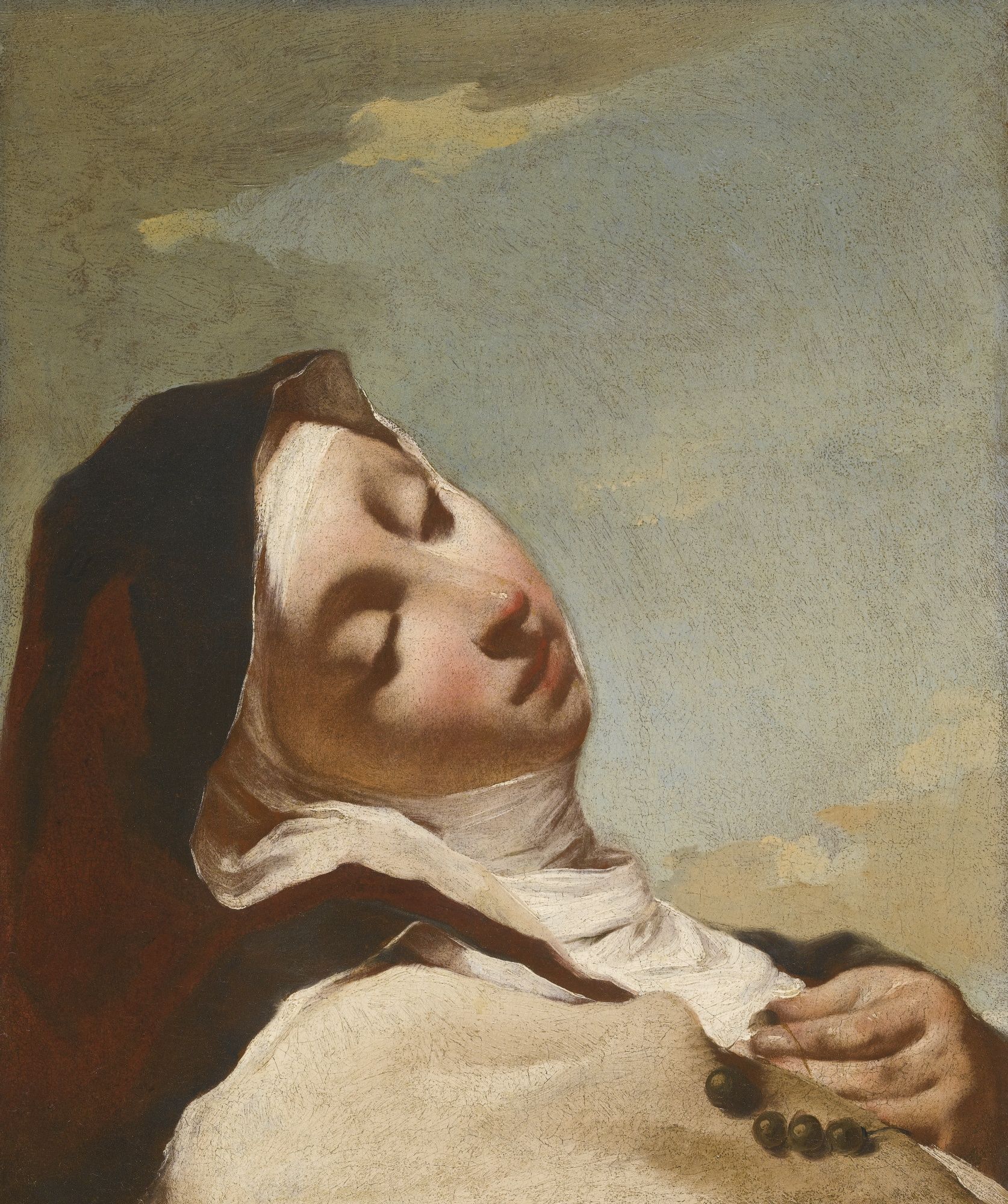 1674x2000 St. Teresa In Ecstasy Painting Giovanni Battista Piazzetta Oil - St Teresa Painting