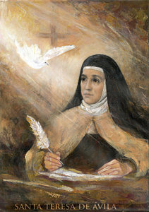 211x300 Teresa Of Avila Paintings Fine Art America - St Teresa Painting