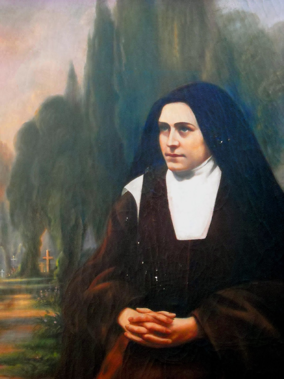 1200x1600 Nunblog St Therese Virgin, Doctor And #medianun - St Therese Painting