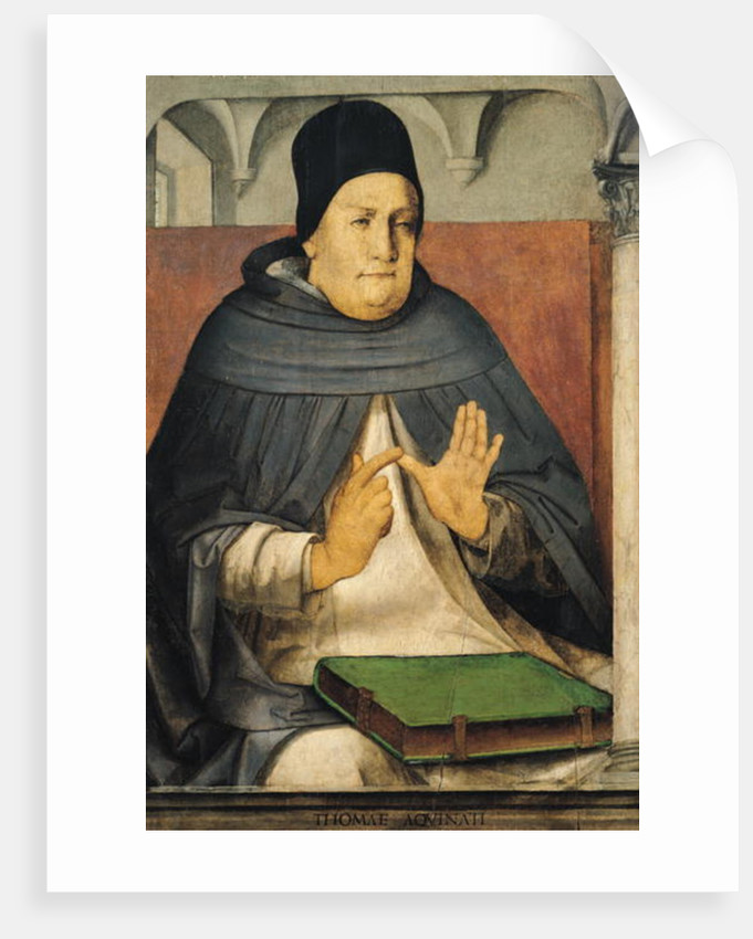681x850 Portrait Of St. Thomas Aquinas Posters Amp Prints By P. Joos Van - St Thomas Aquinas Painting