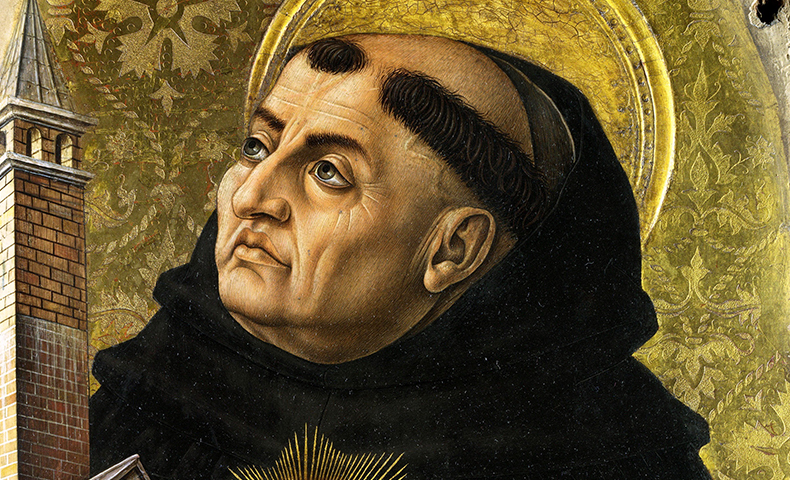 790x480 Saint Thomas Aquinas Franciscan Media - St Thomas Aquinas Painting